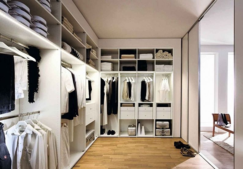 Дизајн гардеробе - фото
