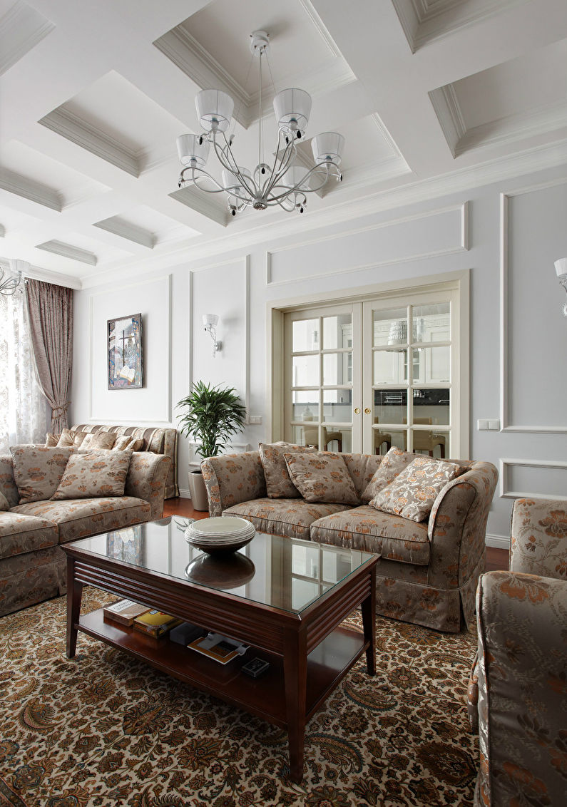 Obývací pokoj v klasickém stylu - foto 2