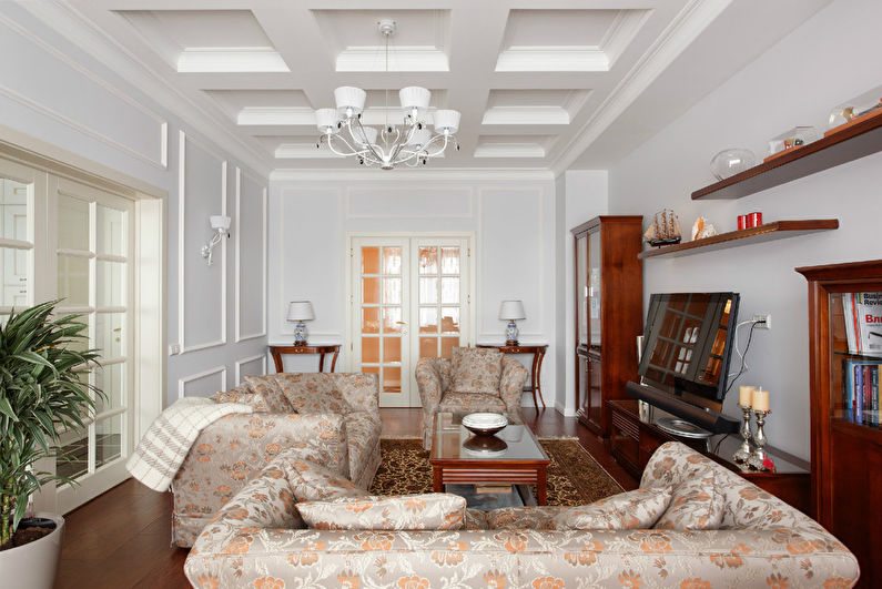 Obývací pokoj v klasickém stylu - foto 3