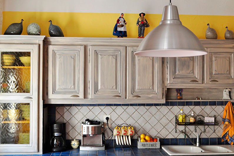 Kuchyně ve stylu Provence - interiérový design