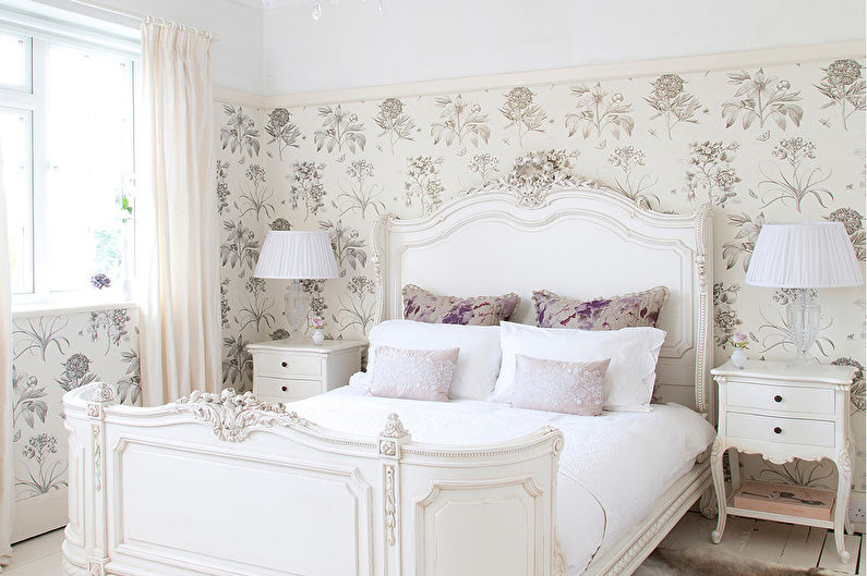 Spavaća soba u stilu Provence - Dizajn interijera