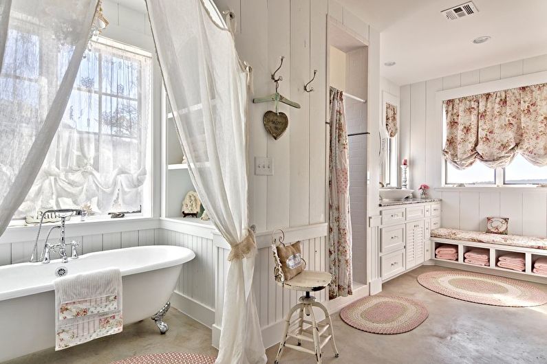 Kupaonica u stilu Provence - Dizajn interijera