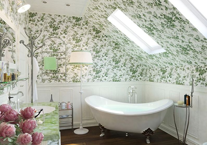 Μπάνιο Provence Style - Εσωτερική διακόσμηση
