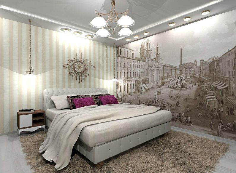 Спаваћа соба у класичном стилу, 16 м² - фото 2