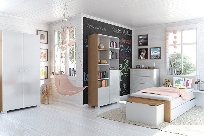 Design pokoje pro dospívající dívky - Foto