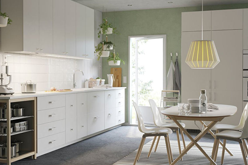Скандинавска кухня Ikea - Интериорен дизайн