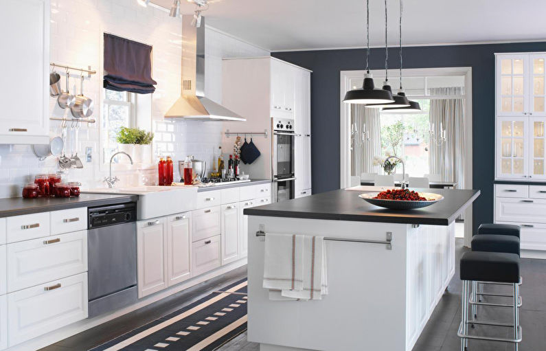 Cocinas blancas Ikea - Diseño de interiores