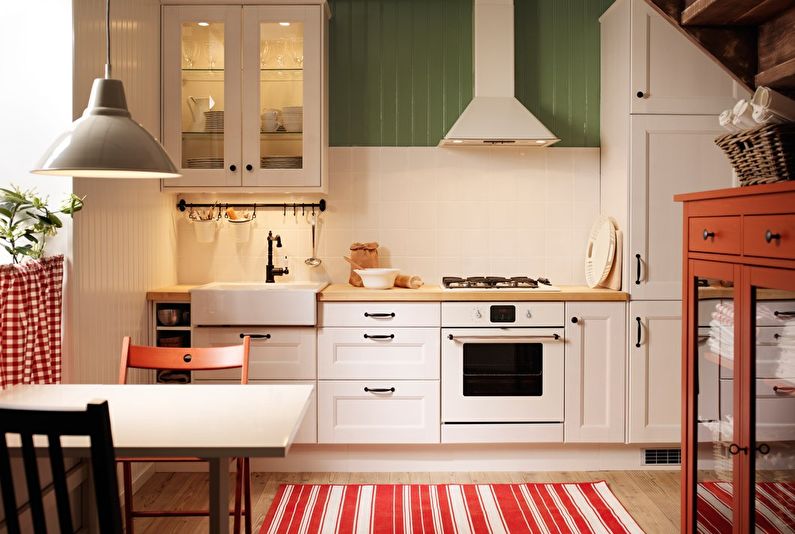Ikea Linear Kitchen - interjera dizains