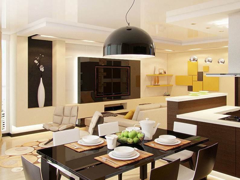 Design 3-rums-lägenhet, 90 m2 - foto 1