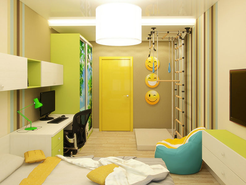 Design 3-værelses lejlighed, 90 m2 - foto 11