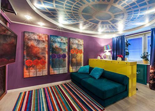 Bright Mix Living Room Design