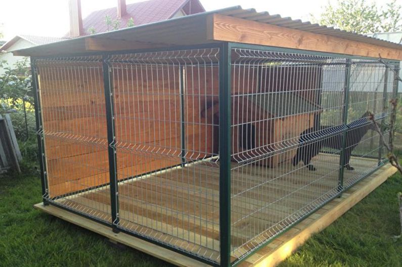 DIY Aviary for Dog - Roof