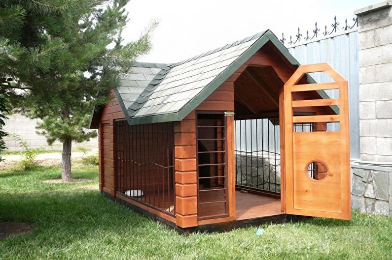 DIY Aviary for Dogs - Doors