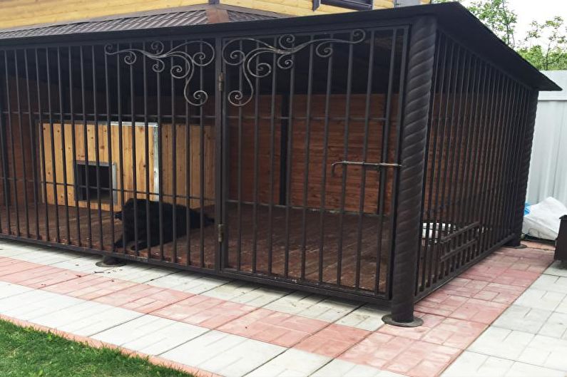 DIY κλουβί για σκύλους - φωτογραφία