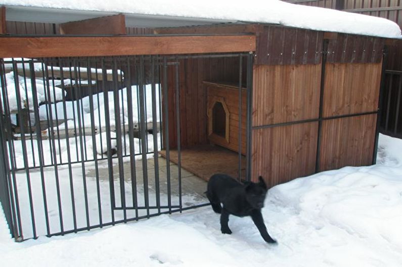 DIY κλουβί για σκύλους - φωτογραφία