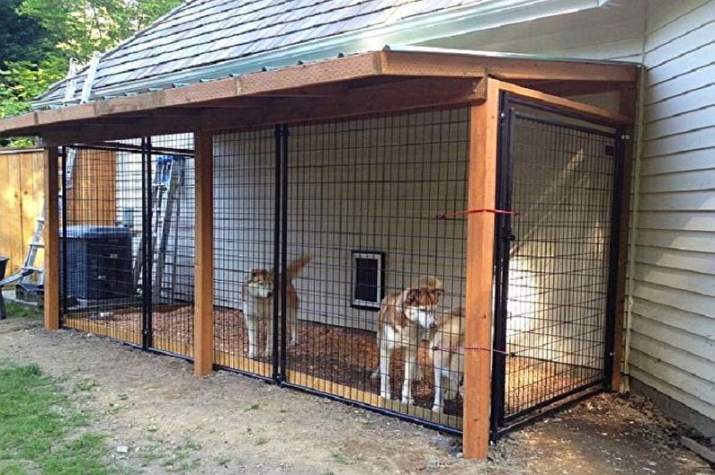 DIY madárház kutyák számára - fénykép