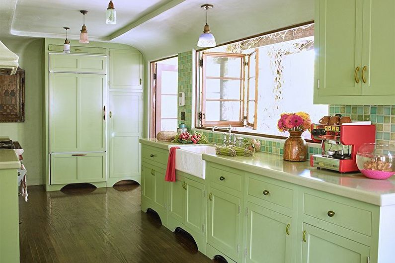 Green Kitchen Design - Móveis