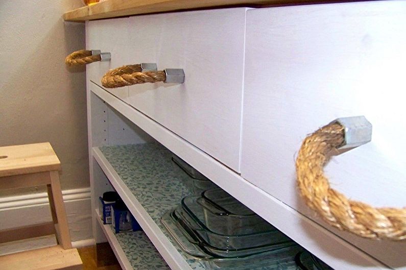 Types of handles for kitchen furniture - Custom types of handles