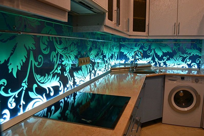 Glass kjøkkenforkle - Plexiglass