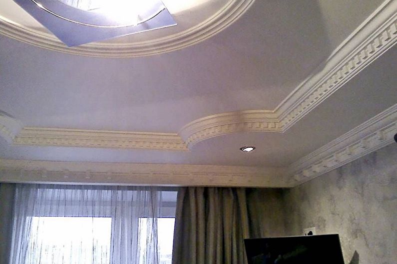 Видове первази за окачени тавани - Еластични филета