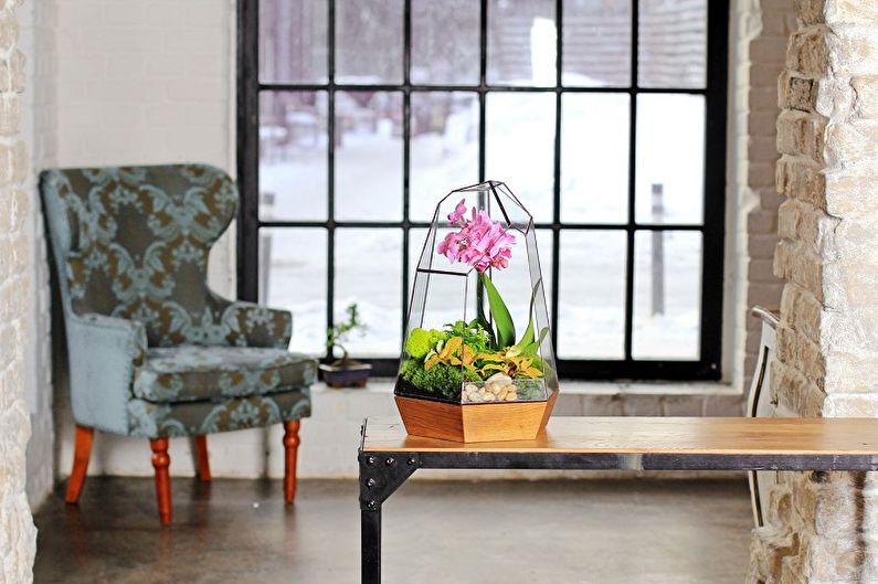 „Pasidaryk pats“ florariumas - orchidariumas