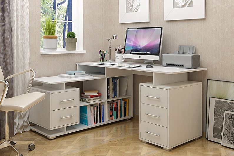 Jak wybrać narożne biurko komputerowe