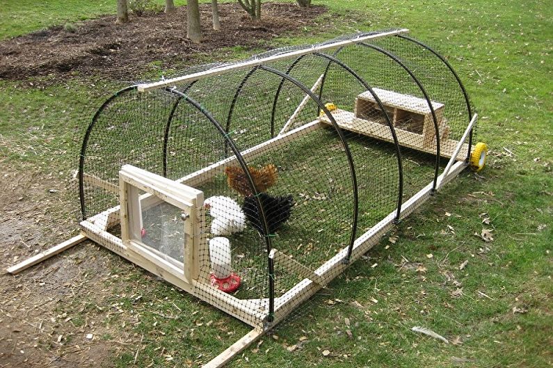 Typer av DIY kycklingsko - Street Canopies