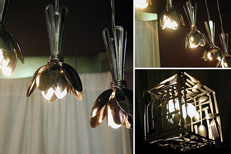 Lámparas de araña de metal - Electrodomésticos de cocina