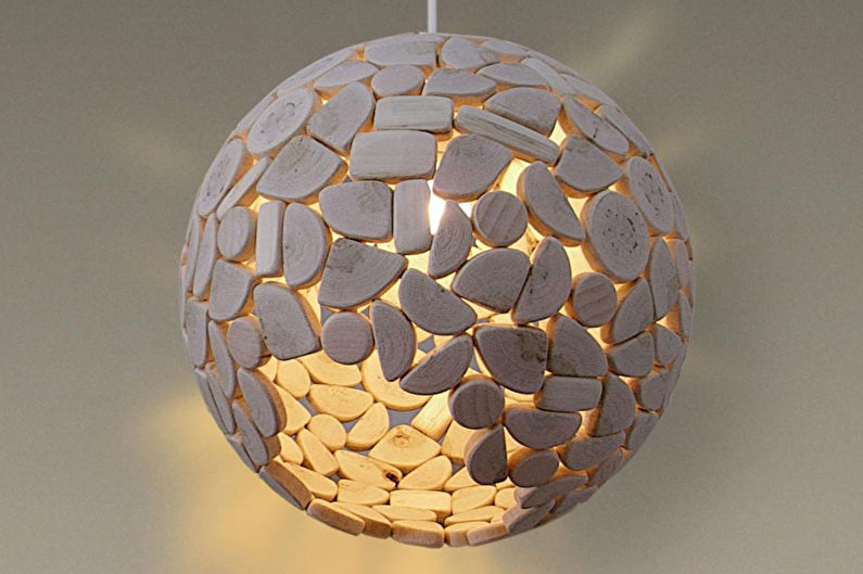 DIY lámpaernyő egy csillárhoz - fénykép