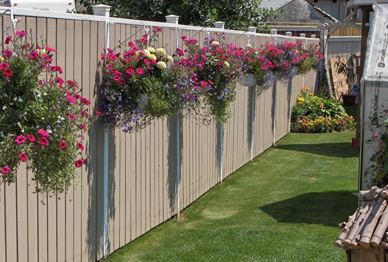 DIY zahradní dekorace - ploty a ploty