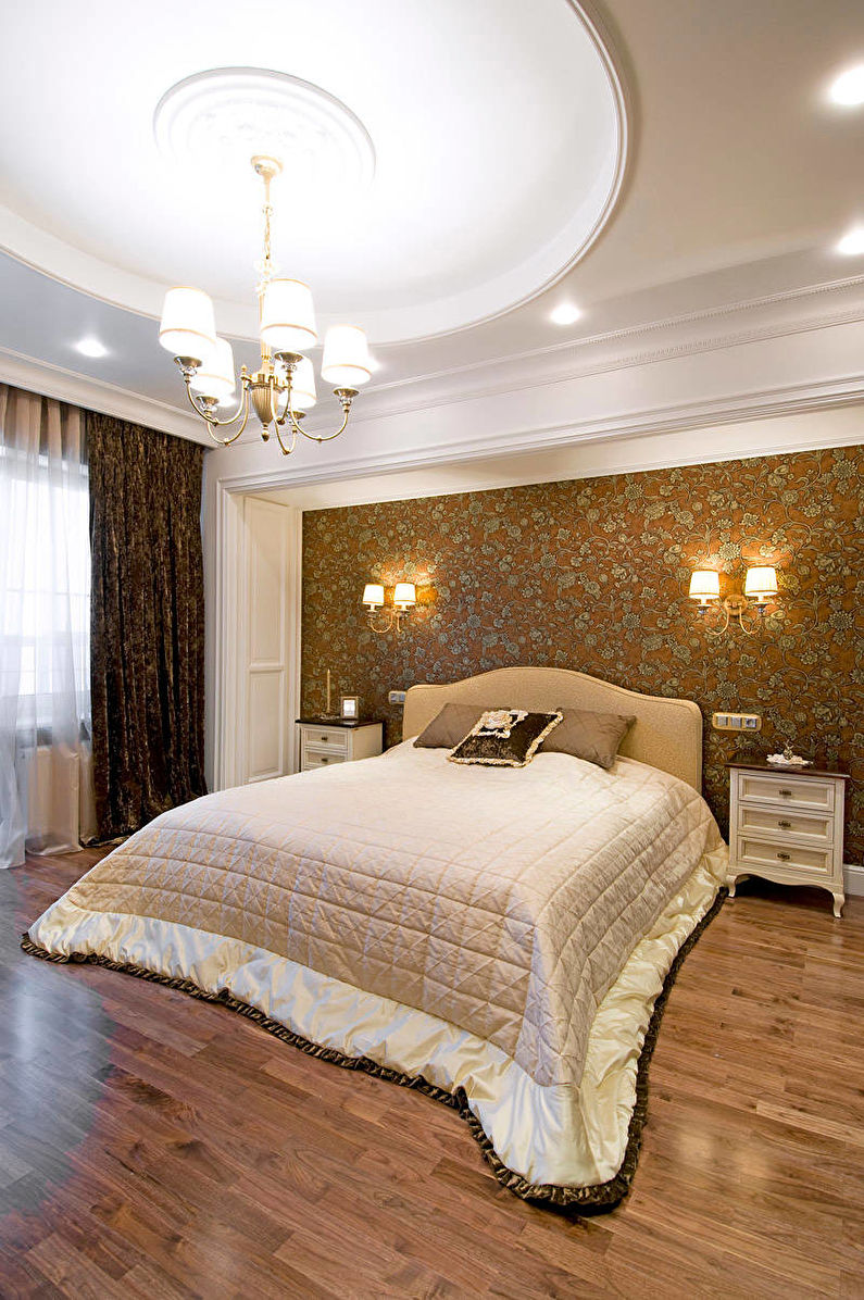 Design classico della camera da letto - Illuminazione