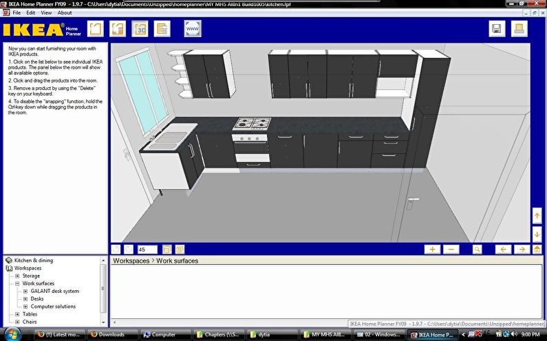 IKEA Home Planner - Libreng Software sa Panloob na Disenyo