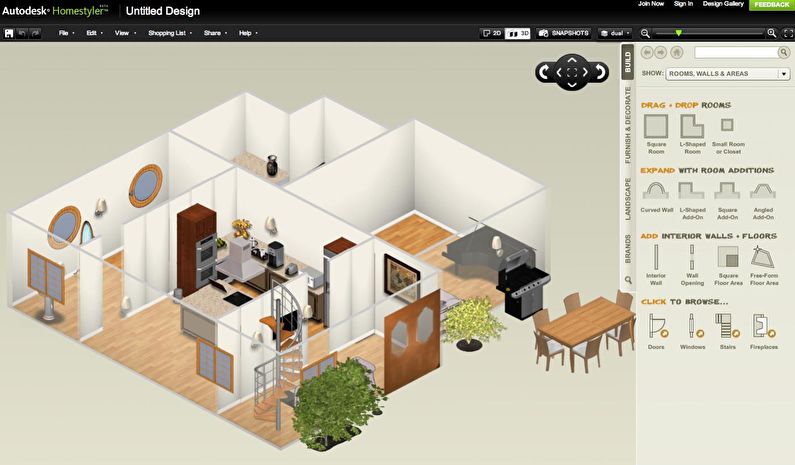 Homestyler - Software gratuit de design interior