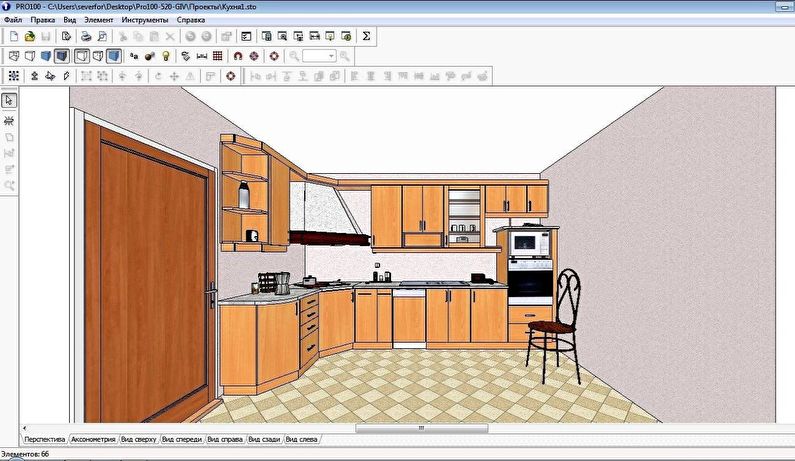 PRO100 - Libreng software para sa interior design