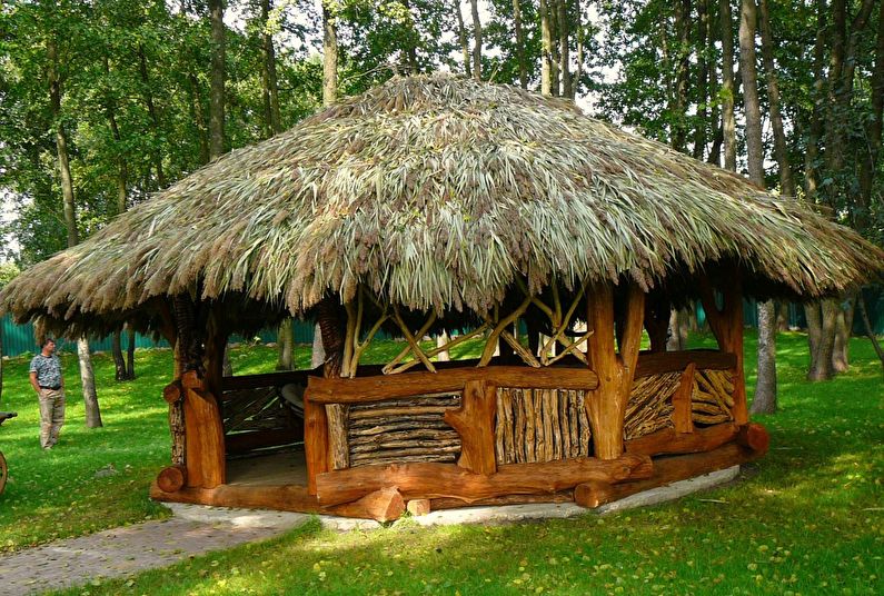 Bungaló stílusú pavilonok - fénykép