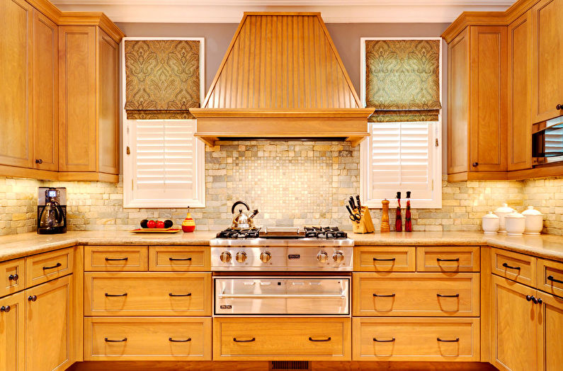 Bucătării încorporate - fotografie, design interior