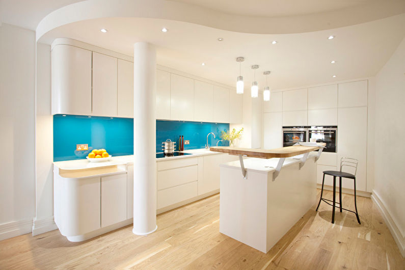 Built-in kitchens - photo, interior design