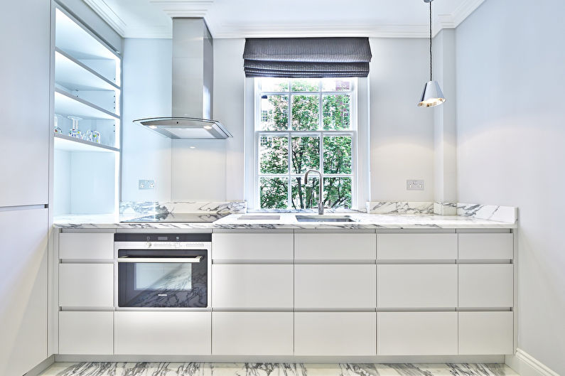 Small built-in kitchens - photo, interior design