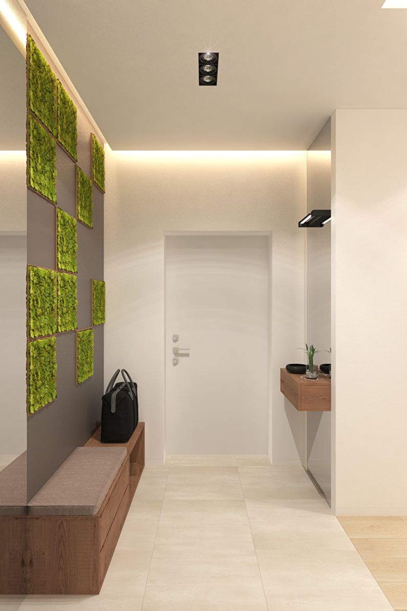 Дизайн на апартаменти в модерен еко-стил - снимка 19
