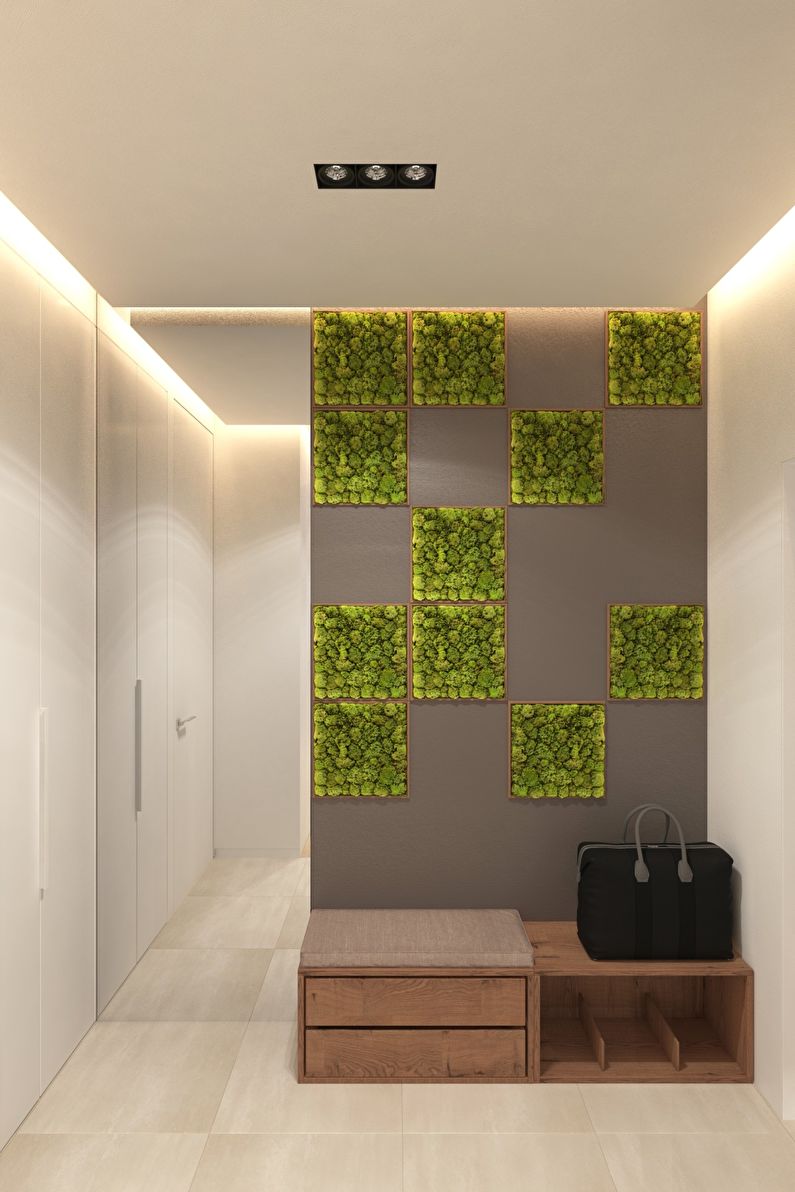 Дизайн на апартаменти в модерен еко-стил - снимка 20