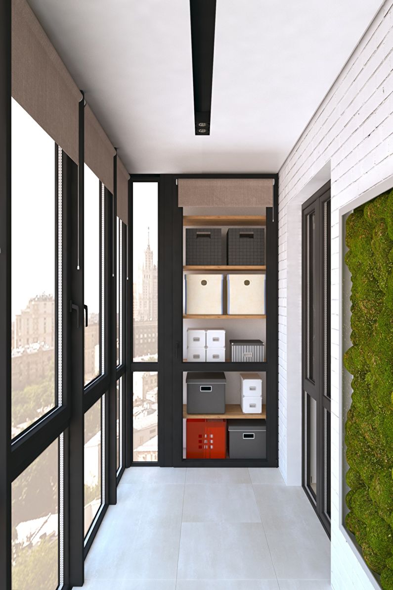 Дизайн на апартаменти в модерен еко-стил - снимка 23