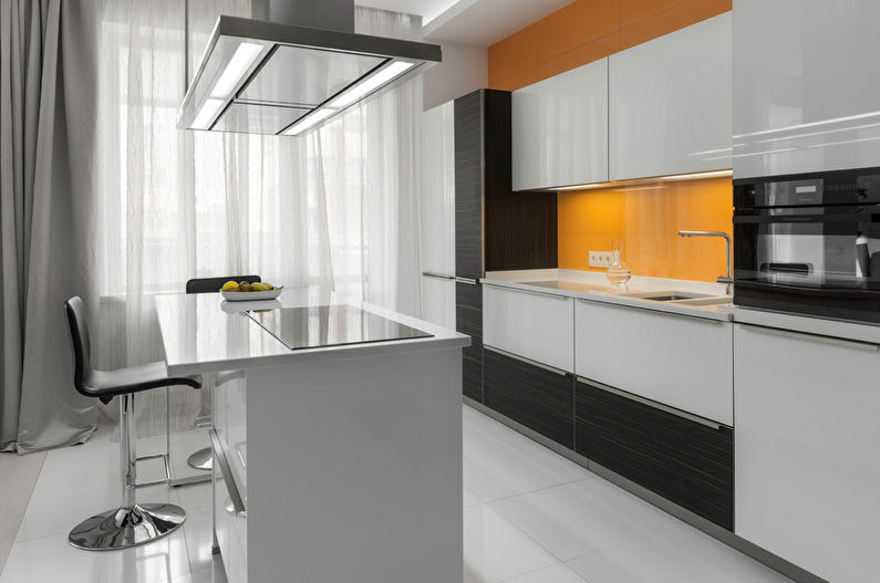 Дизайн на кухня в модерен стил - снимка 2
