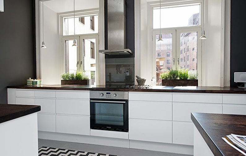 Design della cucina in stile minimalista