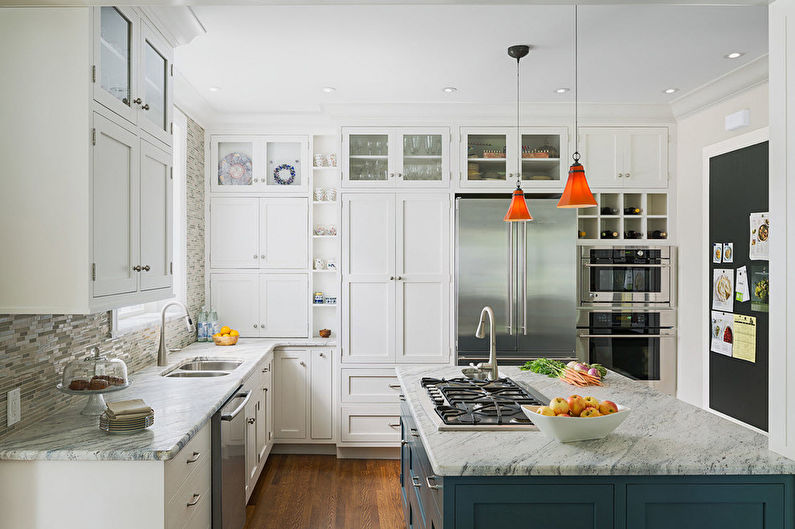 Design de interiores de cozinha - foto