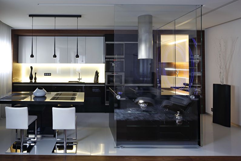 Design de interiores de cozinha - foto