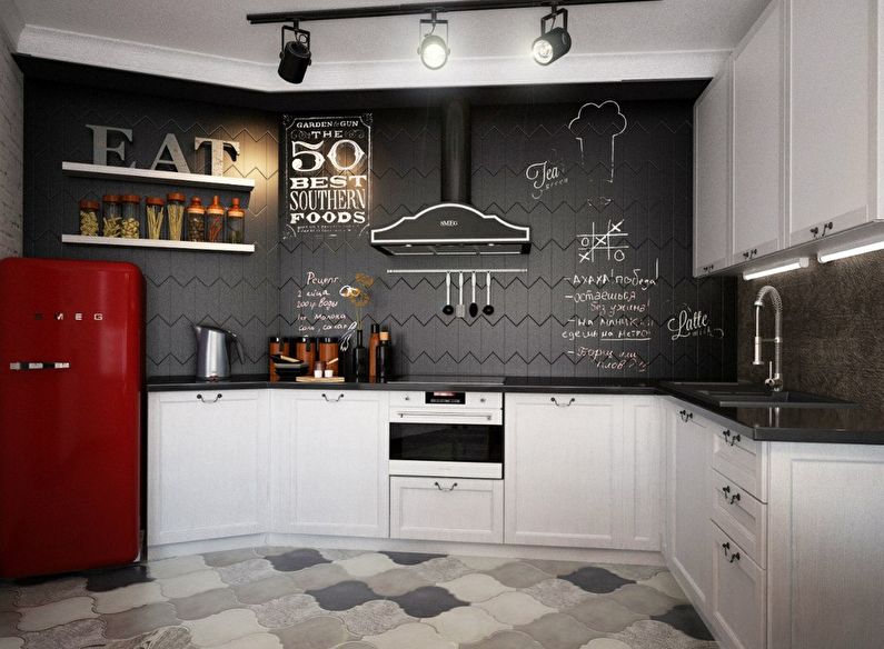 Virtuves dizains NY Loft