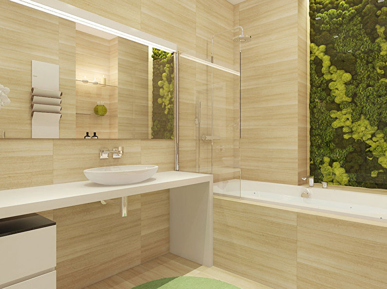 Fito-zone: Design de salle de bain