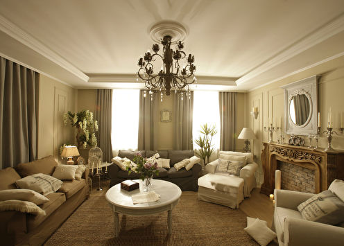 Provence-stil lägenhet, St Petersburg