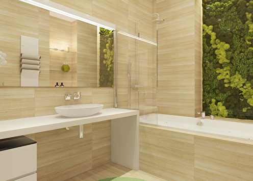 Fito-vyöhyke: Kylpyhuoneen suunnittelu