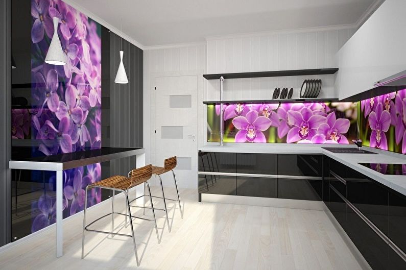 Conception de cuisine 15 m2 - Décor
